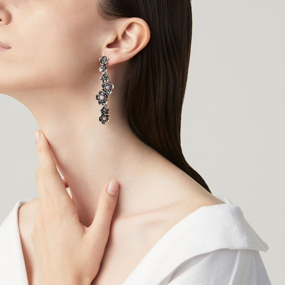 Orecchini Cascata Wild Rose GIOVANNI RASPINI