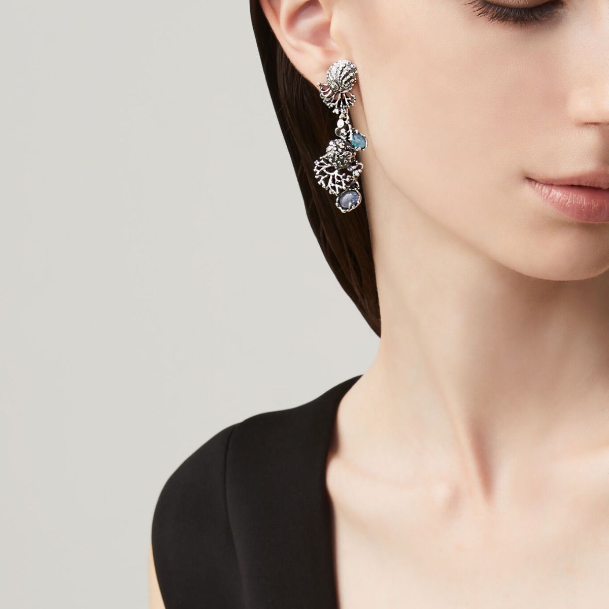 Orecchini Cascata Nautilus GIOVANNI RASPINI