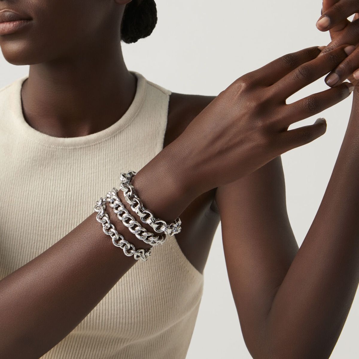 Bracciale Rolò Martellato GIOVANNI RASPINI