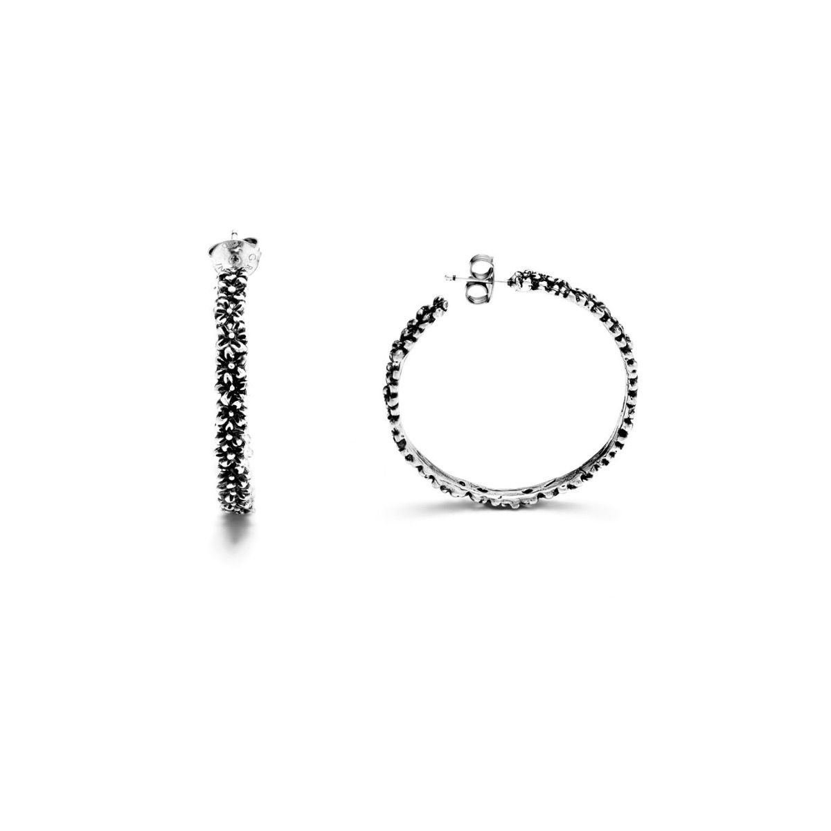 Orecchini Cerchio Margherite GIOVANNI RASPINI