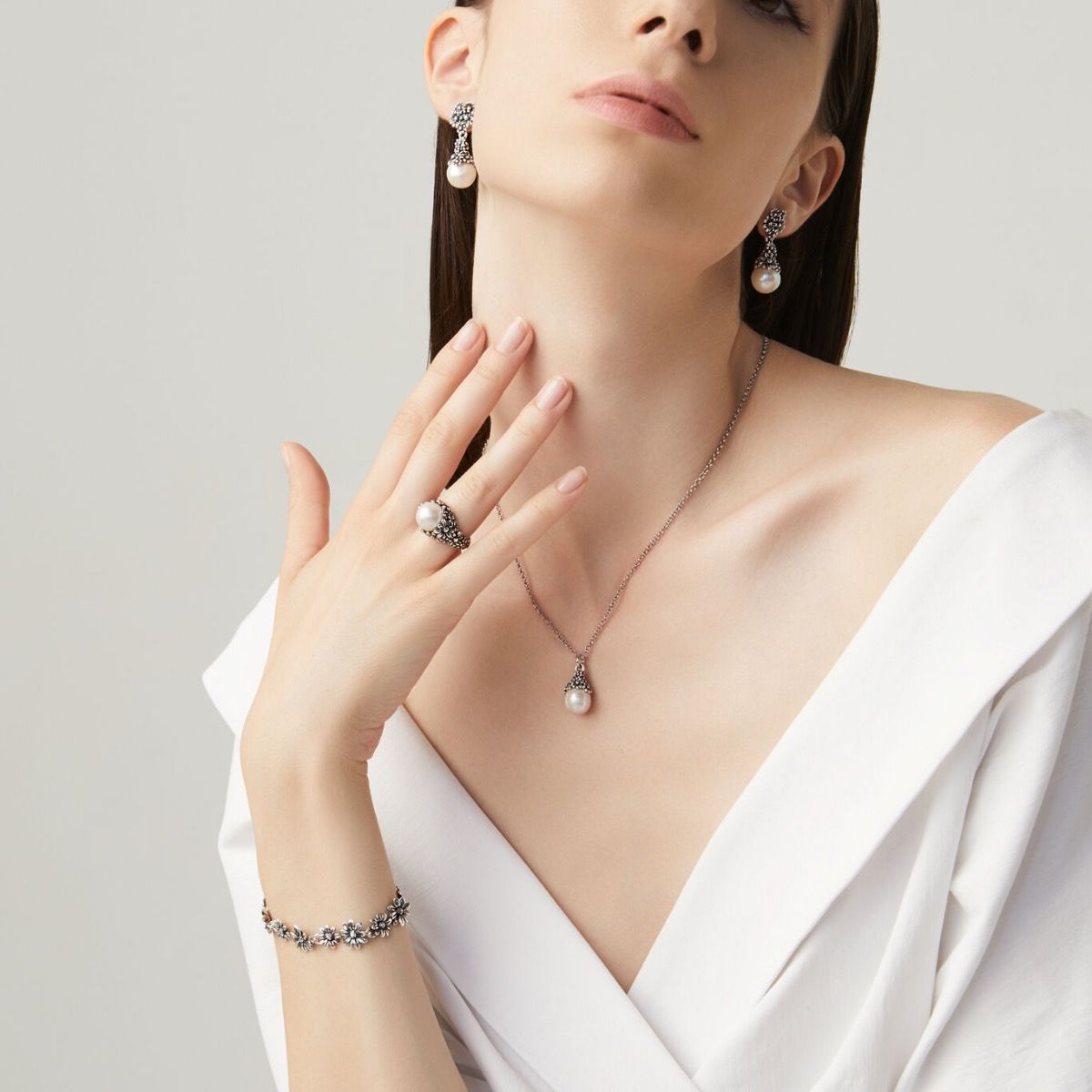 Anello Drops Margherite GIOVANNI RASPINI
