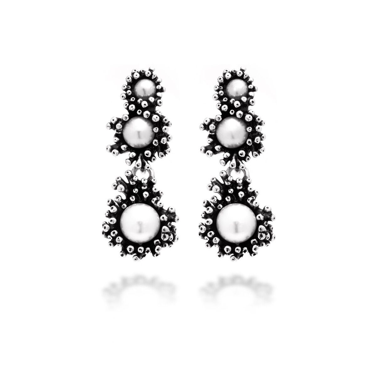 Orecchini Cascata Anemone Piccoli GIOVANNI RASPINI