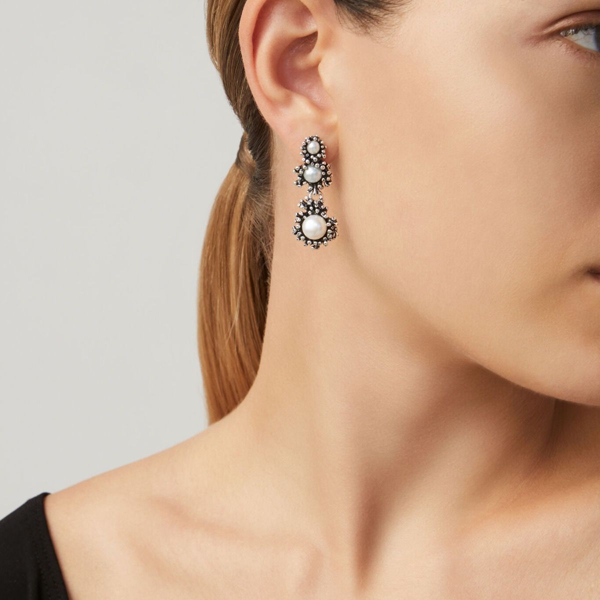 Orecchini Cascata Anemone Piccoli GIOVANNI RASPINI