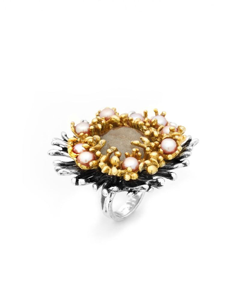 Anello GIOVANNI RASPINI Floral Jungle African Blooming Protea