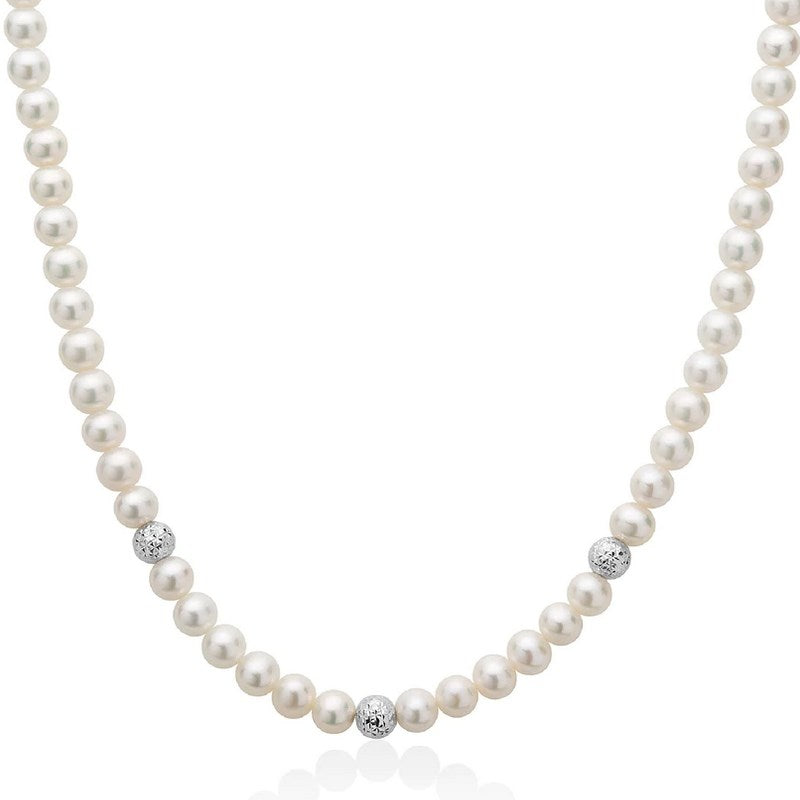 Collana donna GIROCOLLO PERLA Miluna