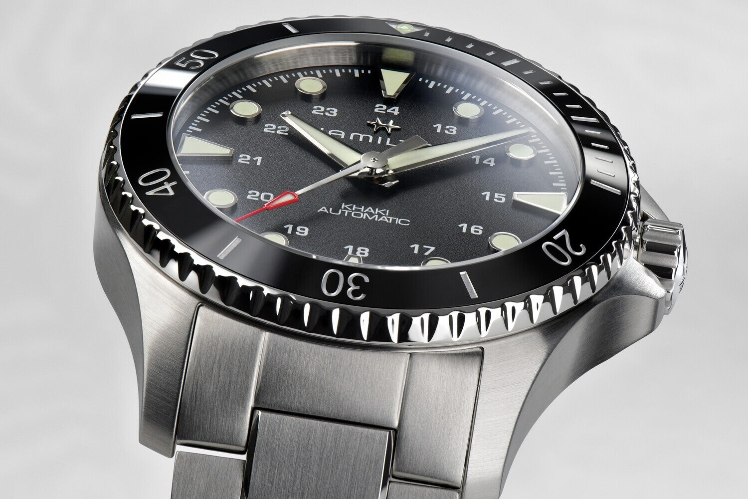 Orologio meccanico uomo HAMILTON khaki navy