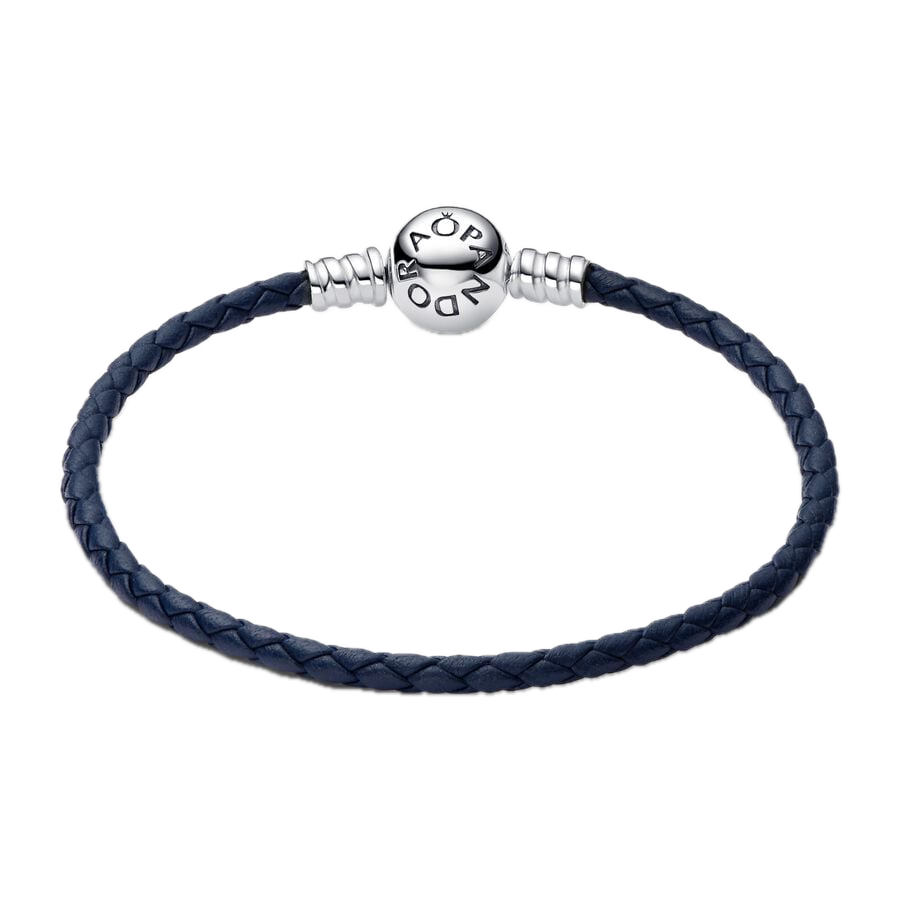 Bracciale IN PELLE BLU Pandora-592790C01-S1