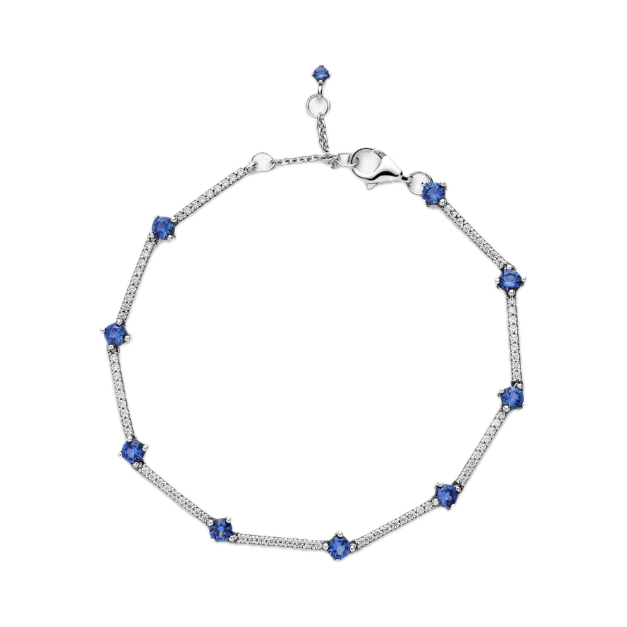 Bracciale RIGIDO PIETRE BLU Pandora-599217C01-18