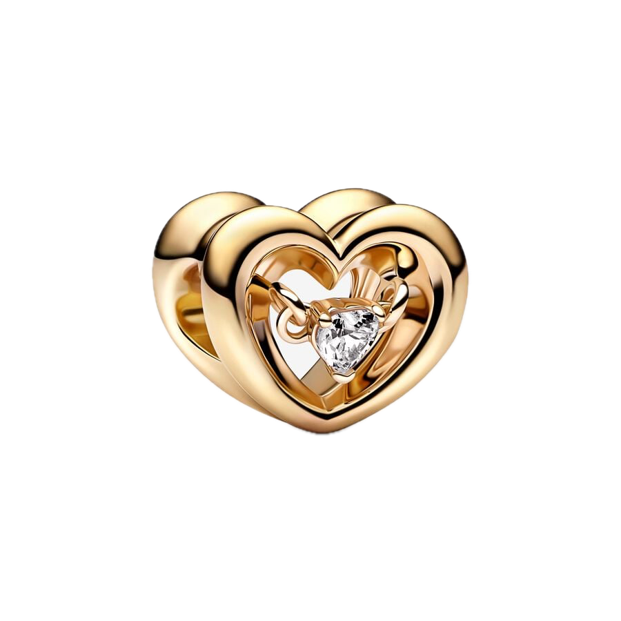 Charm CUORE SPLENDENTE con PIETRA Pandora 762493C01