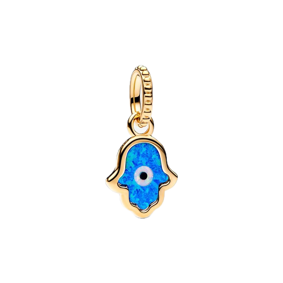 Charm MANO DI FATIMA OPALE BLU Pandora 762699C01