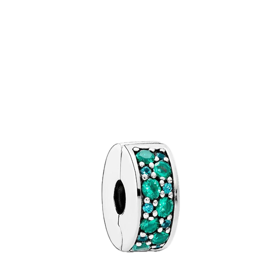 Charm CLIP Pavè TURCHESE Pandora-791817MCZ