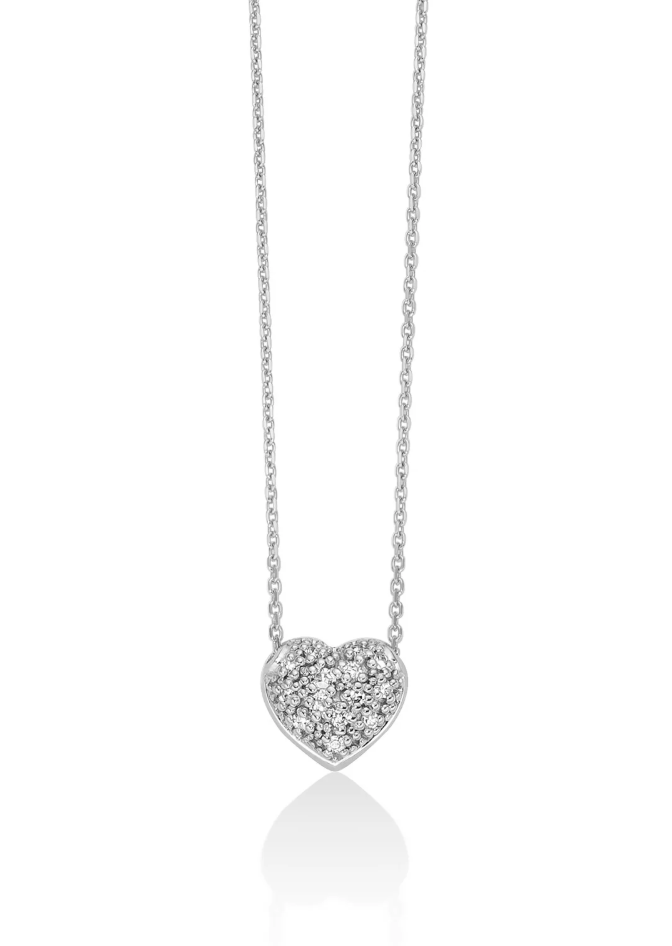 Collana Donna CUORE E DIAMANTI Miluna