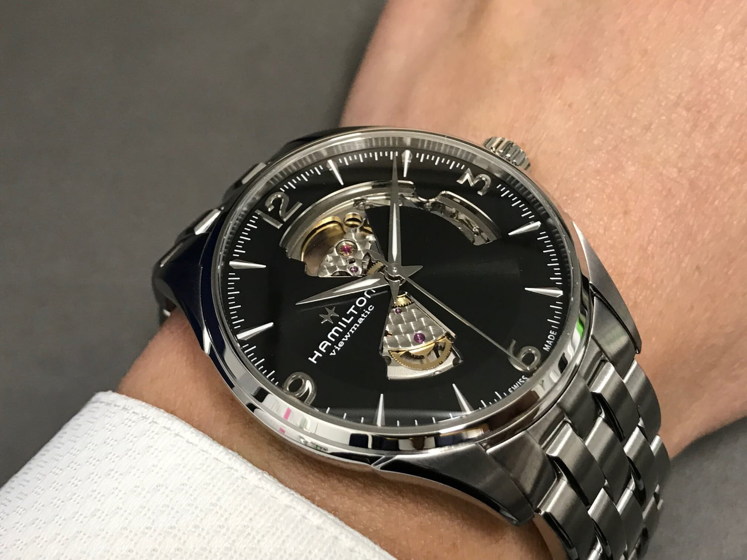 Orologio meccanico HAMILTON Jazzmaster Open Heart