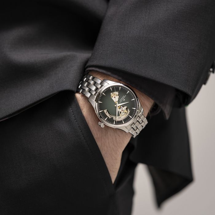 Orologio solo tempo Hamilton JAZZMASTER OPEN HEART AUTO