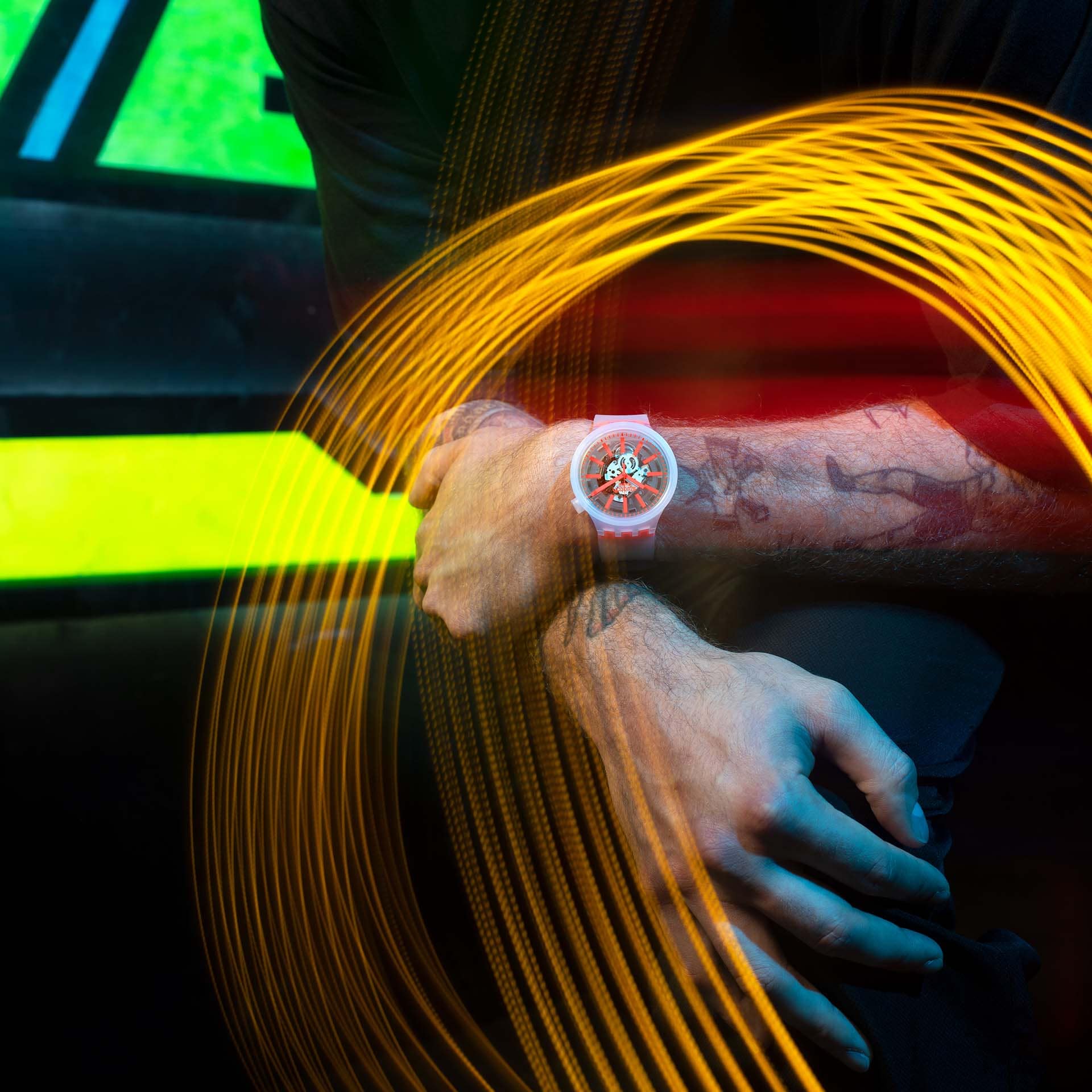 Orologio ORANGEINJELLY Swatch