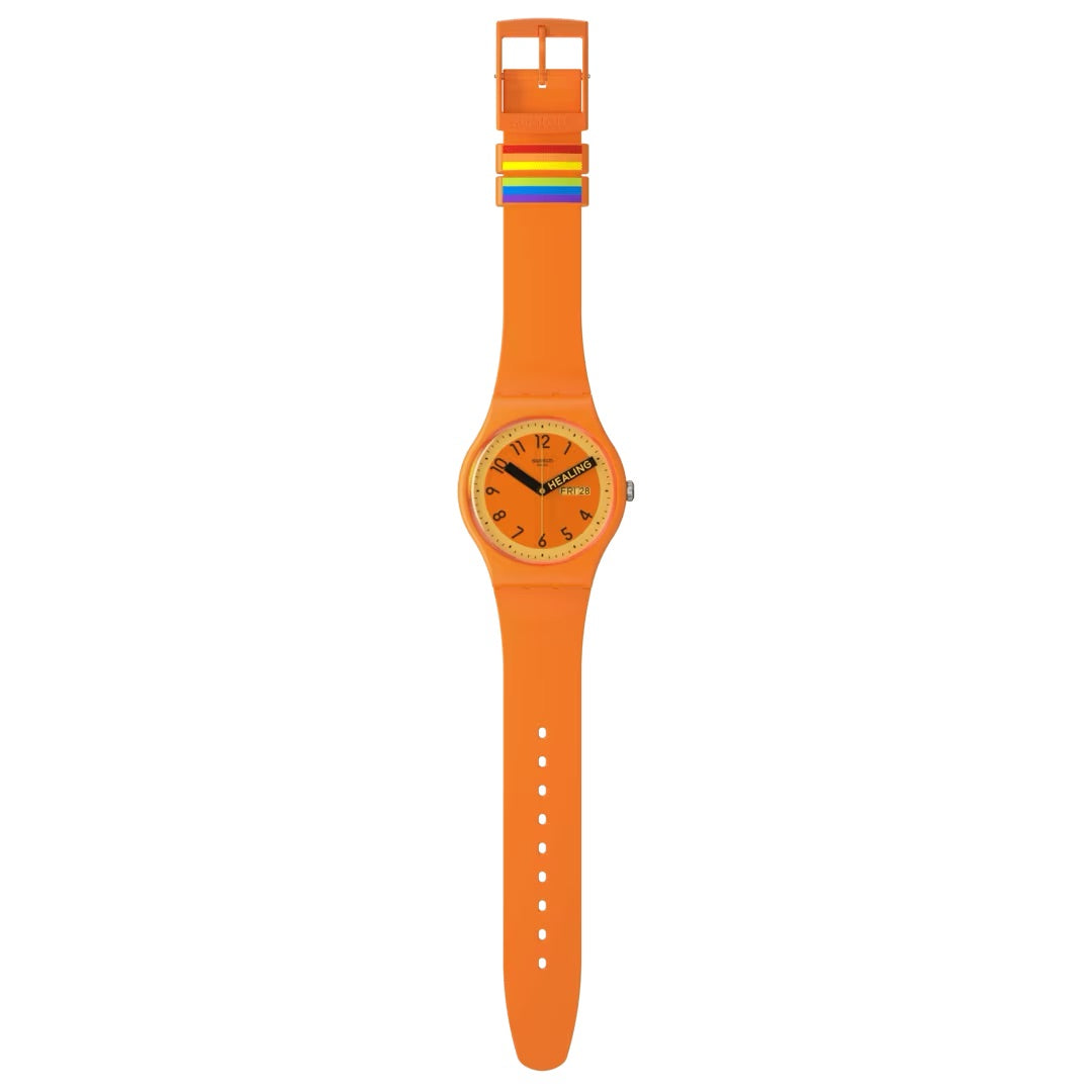 Orologio PROUDLY ORANGE Swatch