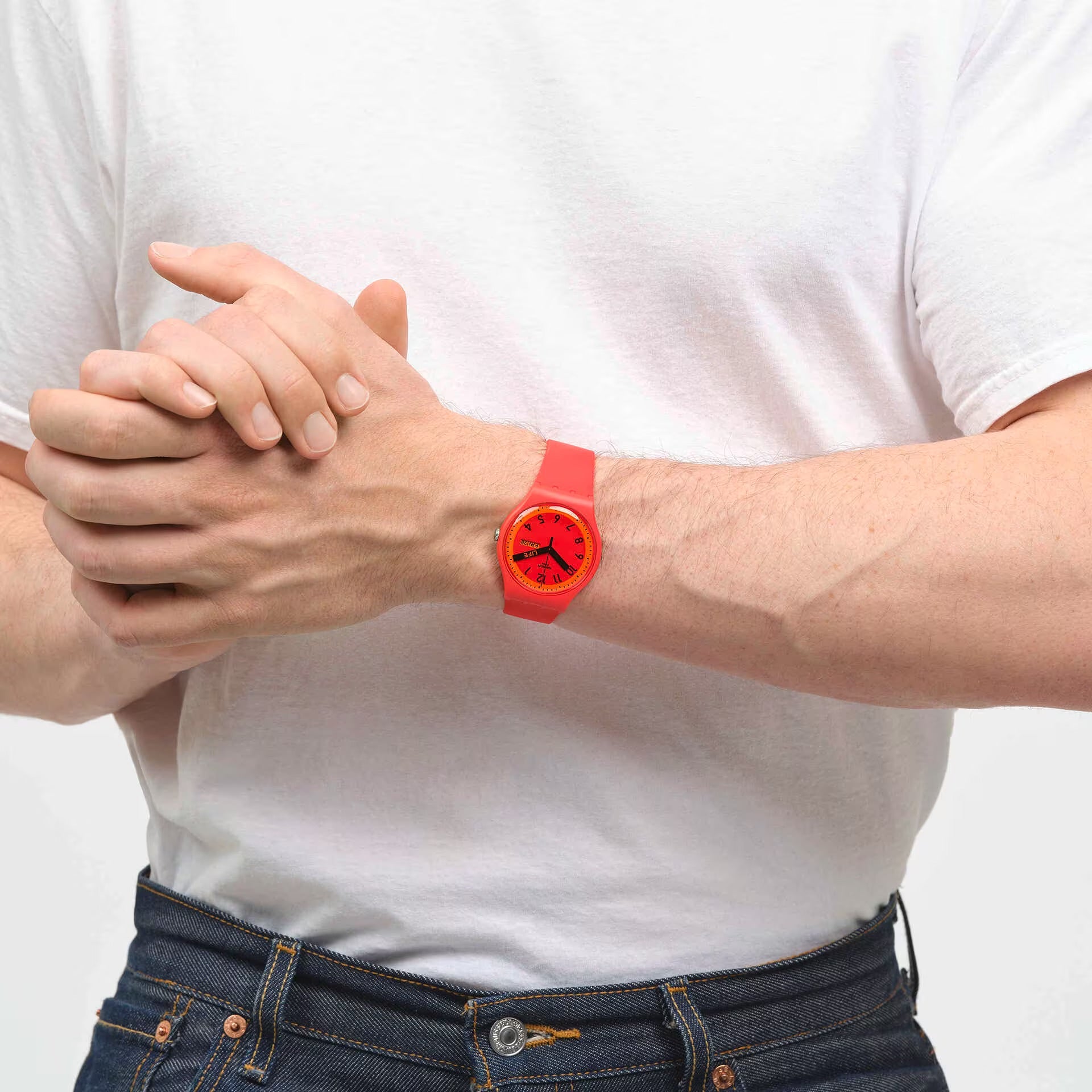 Orologio PROUDLY RED Swatch