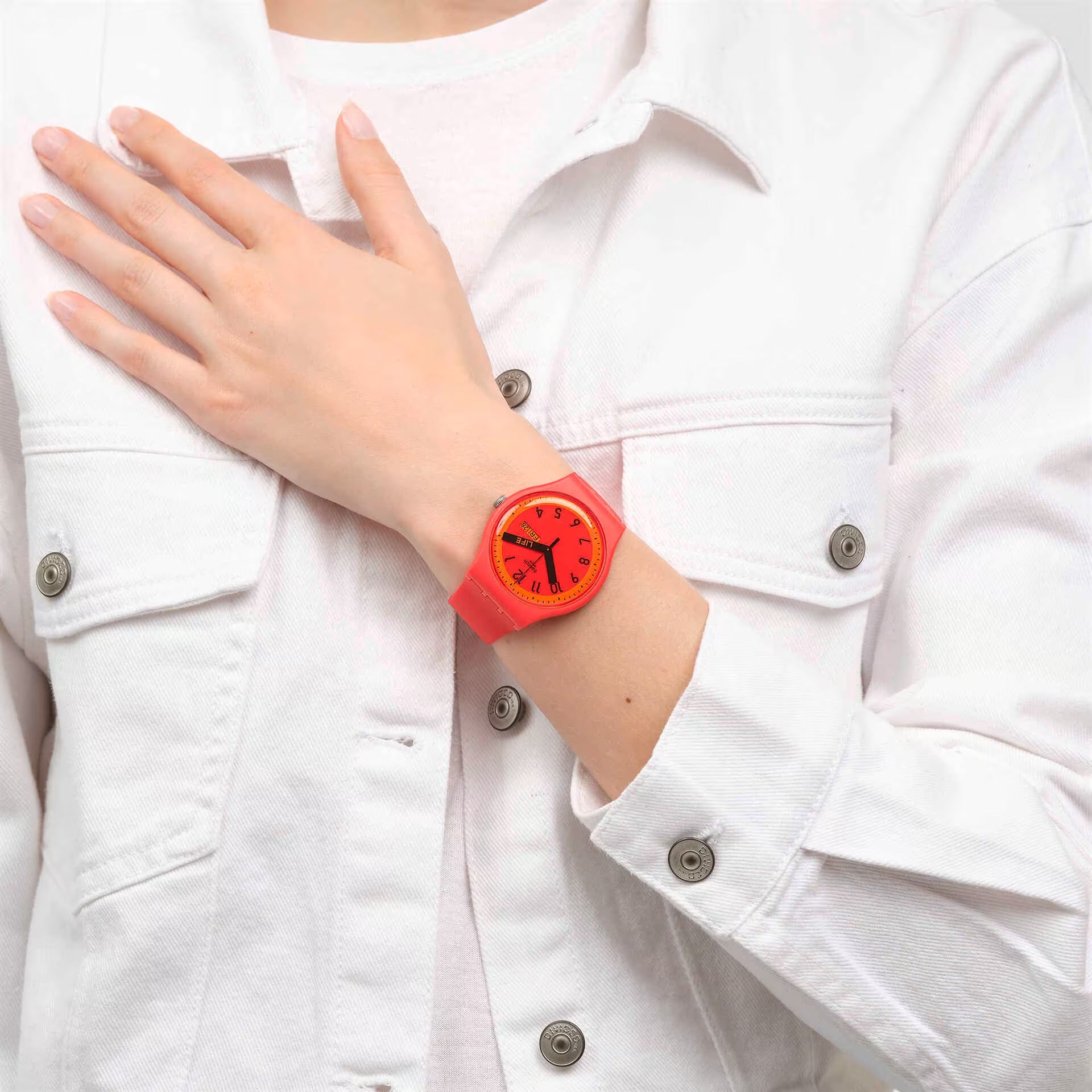 Orologio PROUDLY RED Swatch