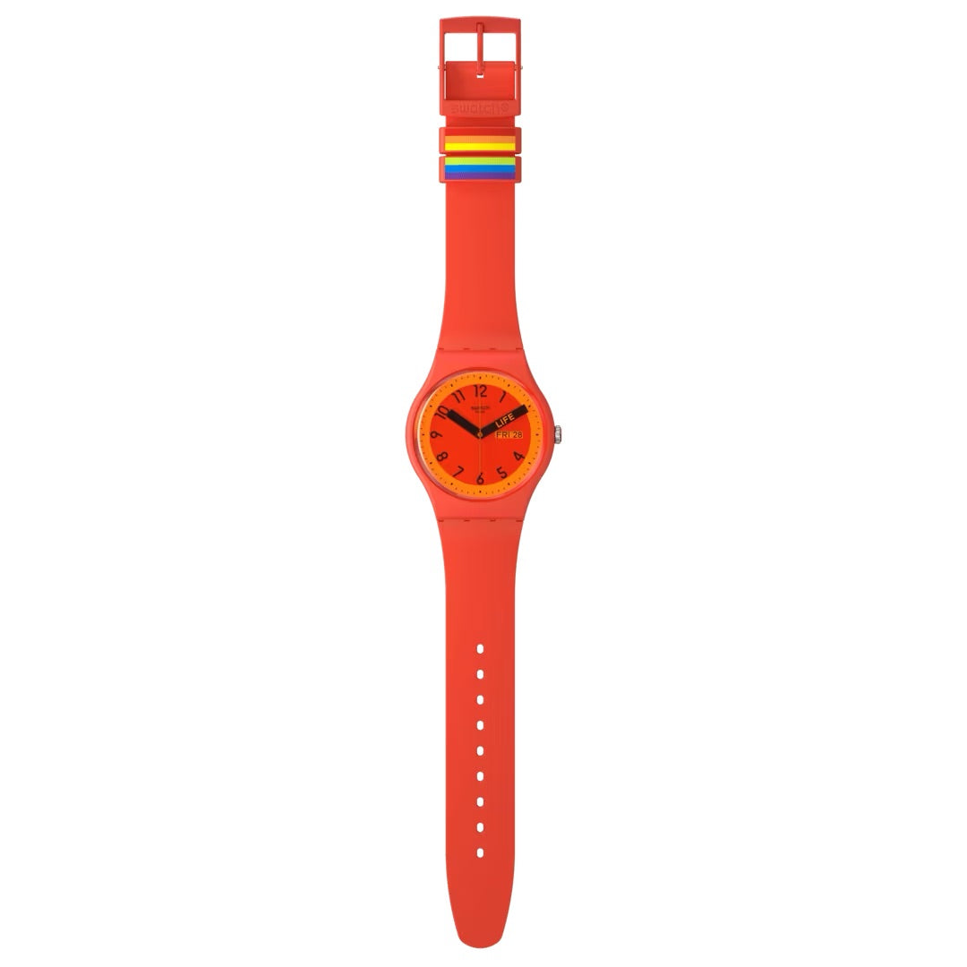 Orologio PROUDLY RED Swatch