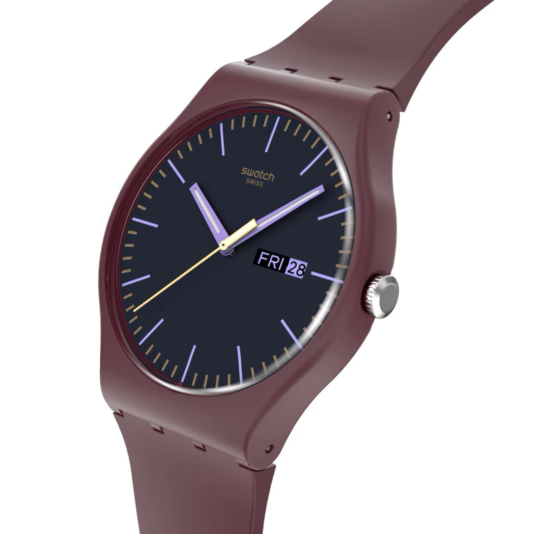 Orologio BURGUNDY BERRY Swatch