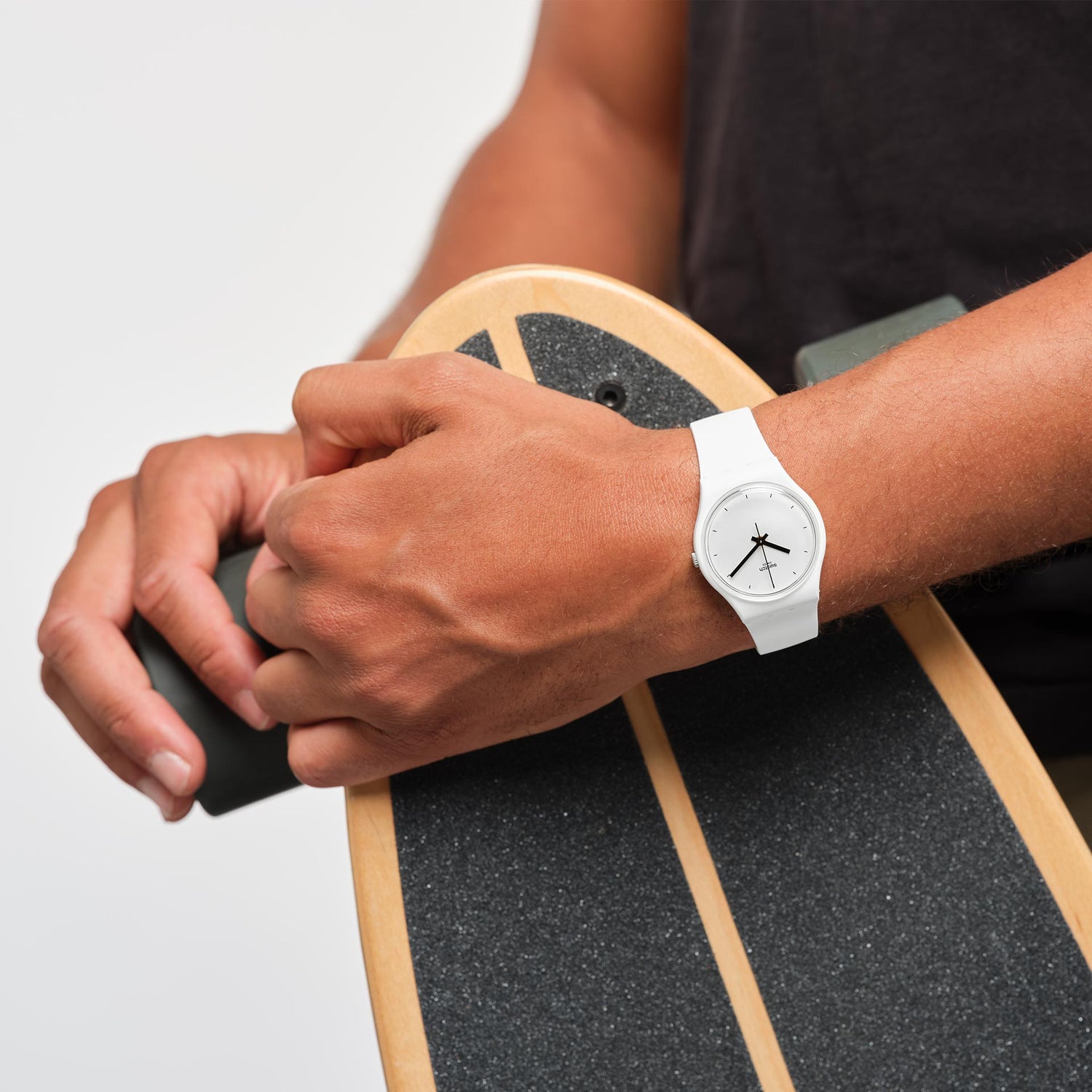 Orologio THINK TIME WHITE Swatch