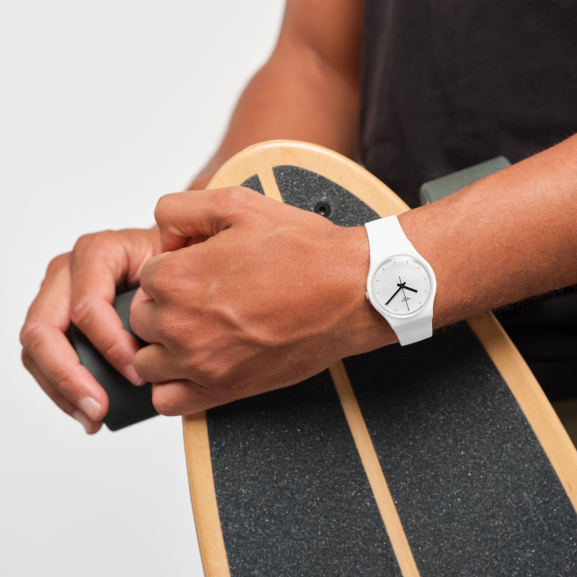 Orologio THINK TIME WHITE Swatch