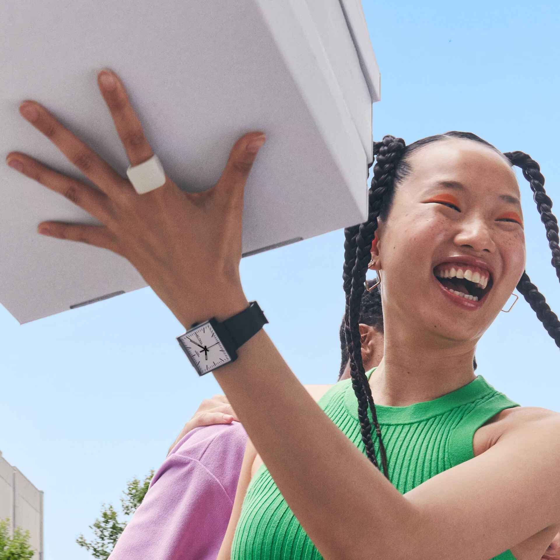 Orologio WHAT IF…BLACK? Swatch