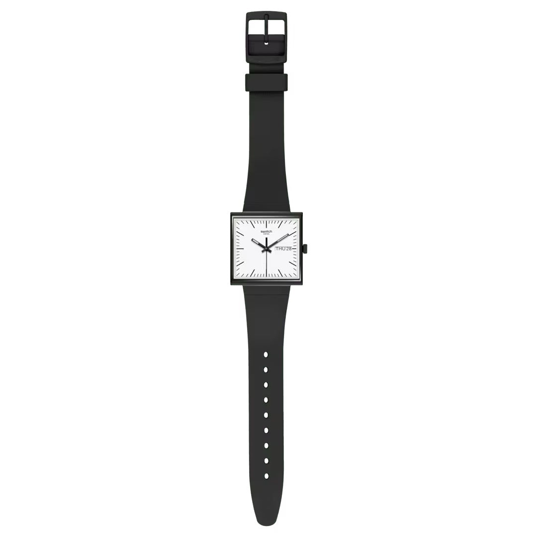 Orologio WHAT IF…BLACK? Swatch
