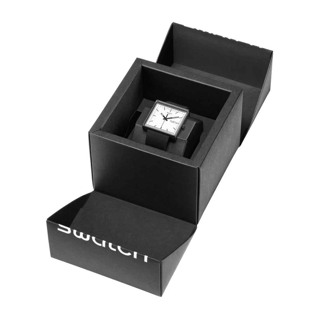Orologio WHAT IF…BLACK? Swatch