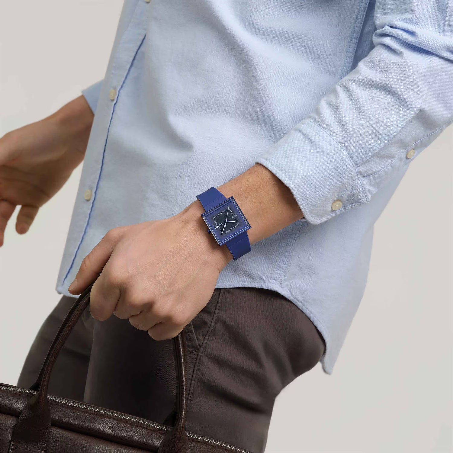 Orologio SQUARELY BLACKLIGHT Swatch