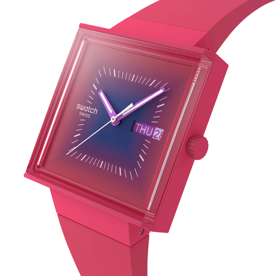 Orologio SQUARELY BERRY Swatch