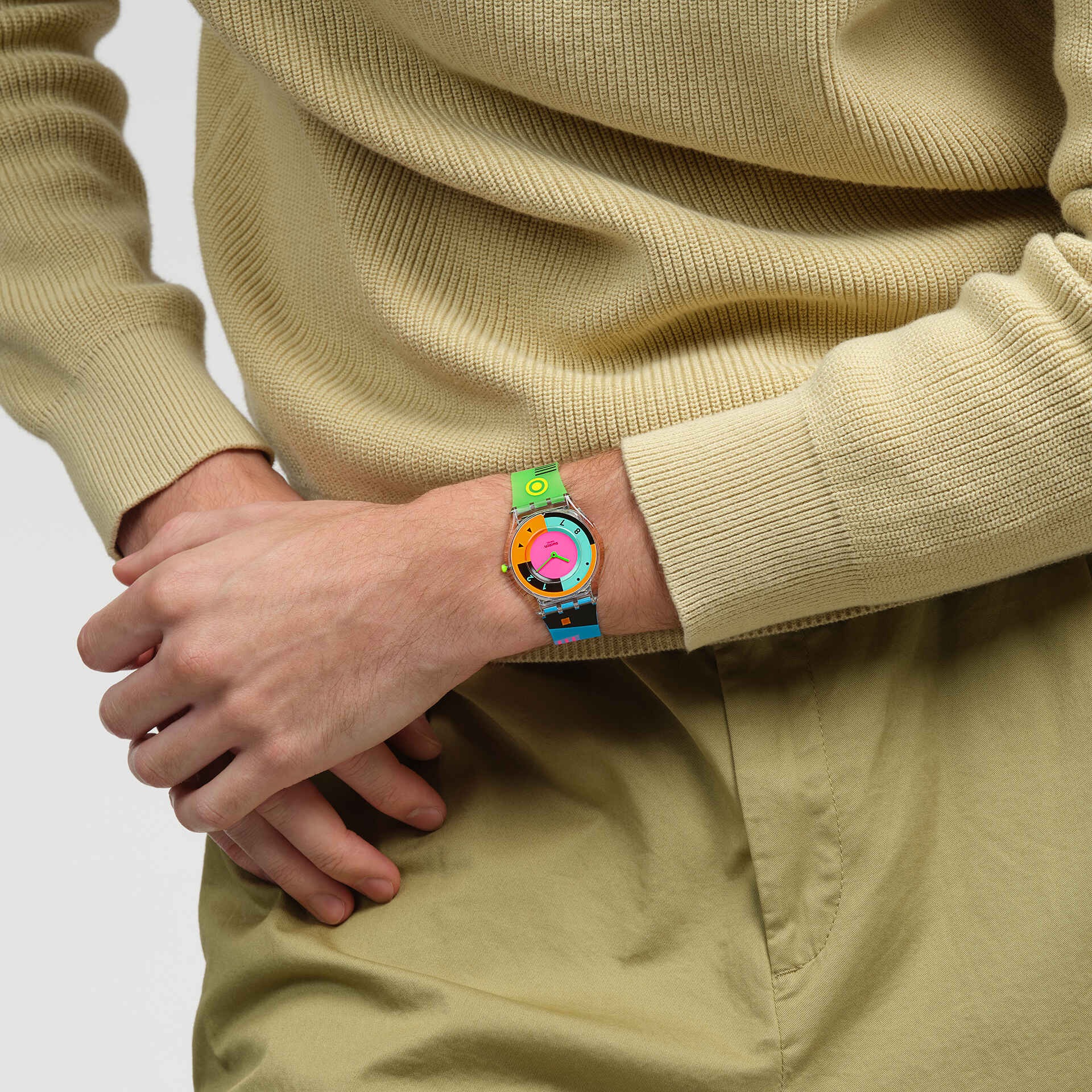 Orologio SWATCH NEON HOT RACER Swatch