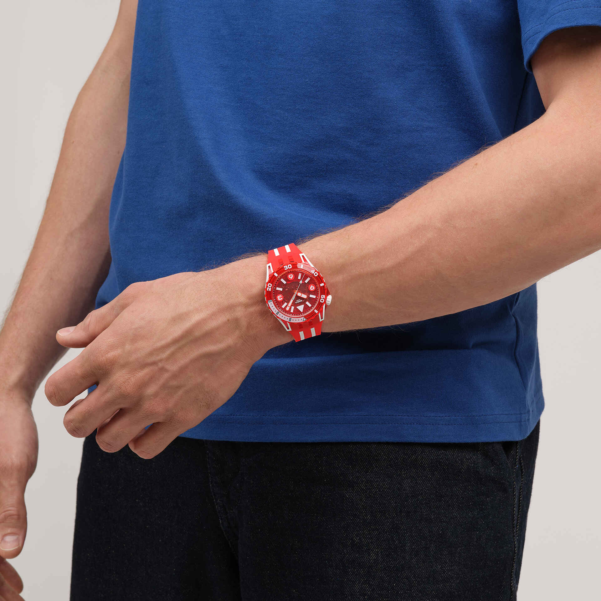 Orologio SWATCH Scuba LION&