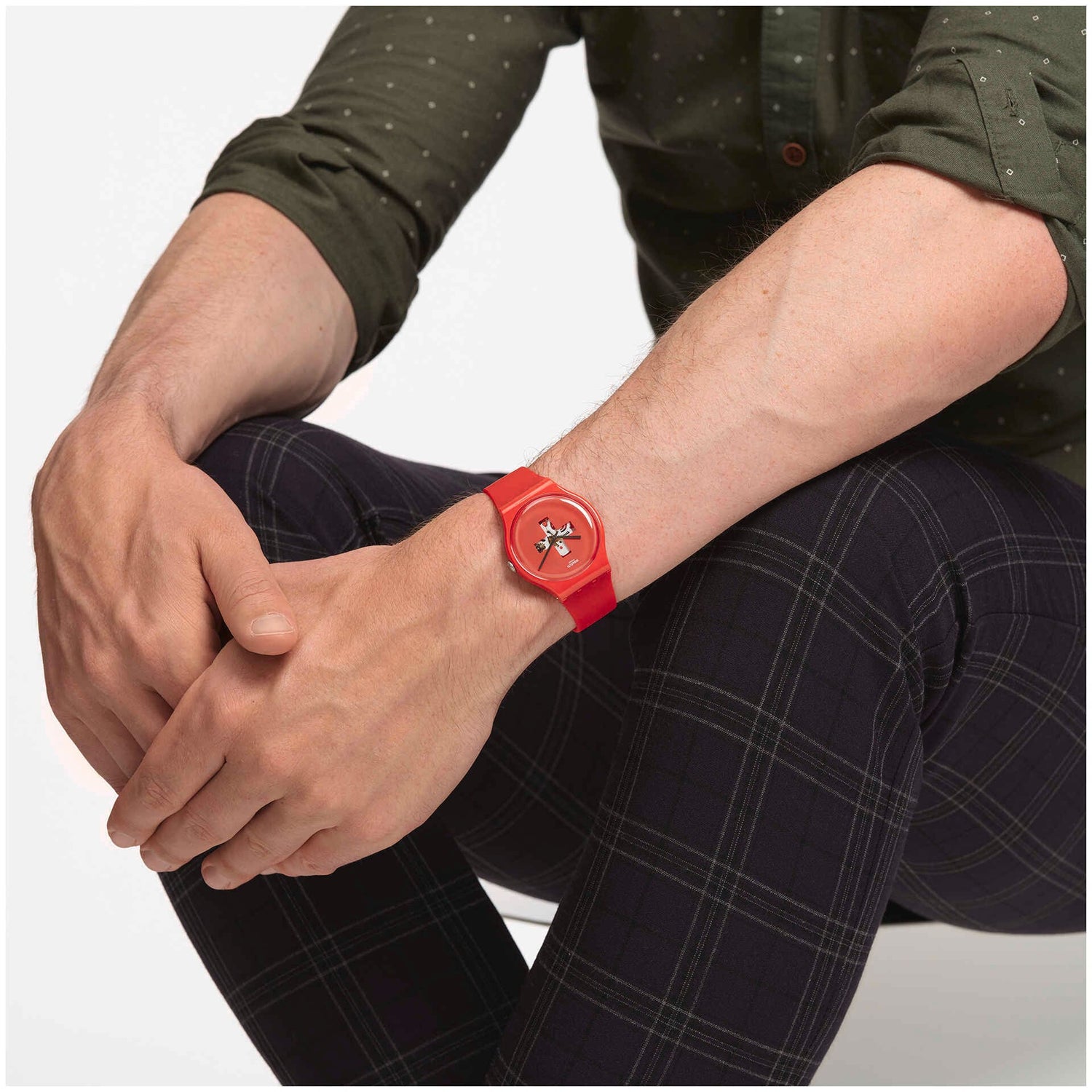 Orologio SWISS AROUND THE CLOCK Swatch