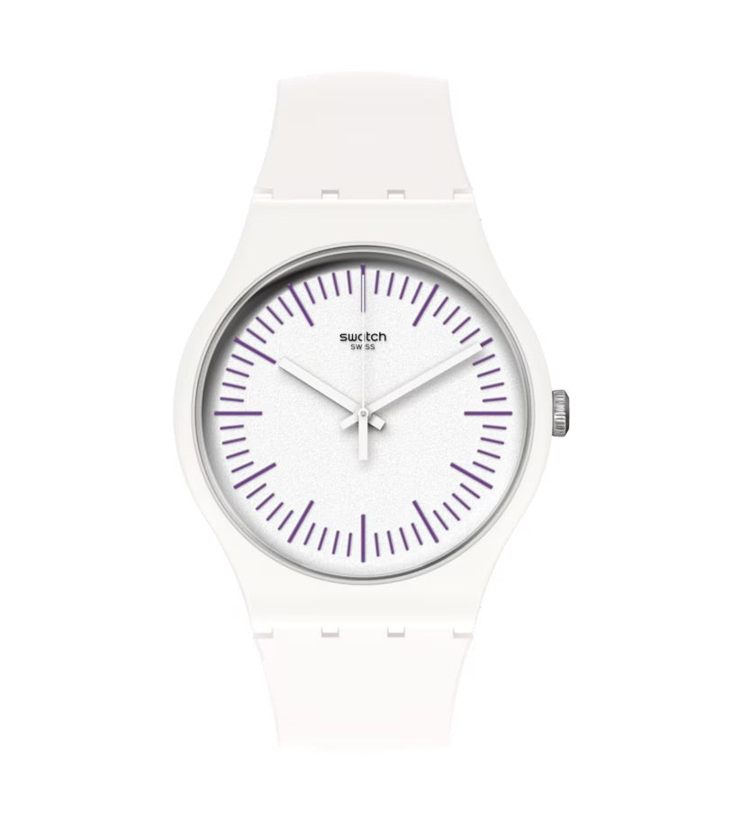 Orologio WHITENPURPLE Swatch