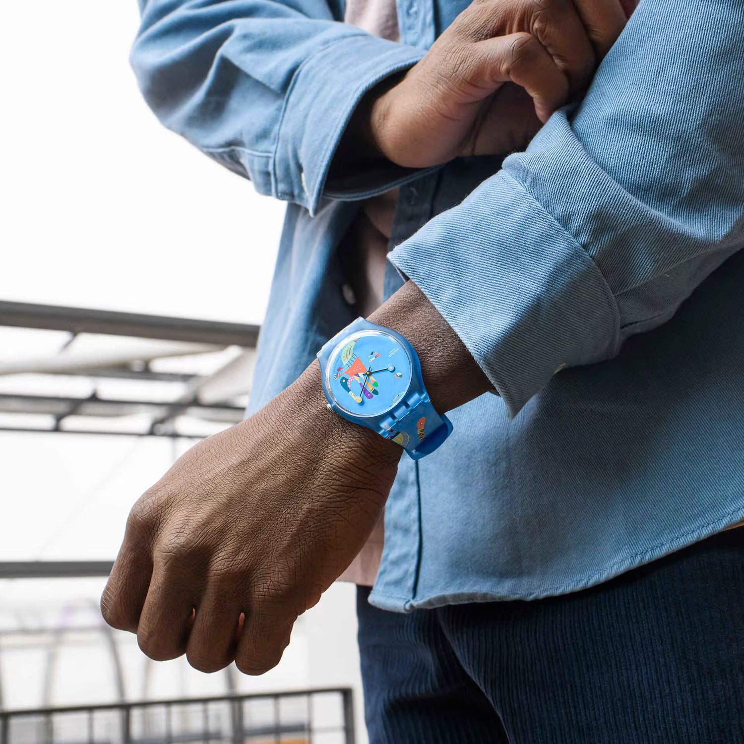 Orologio BLUE SKY, BY VASSILY KANDINSKY Swatch