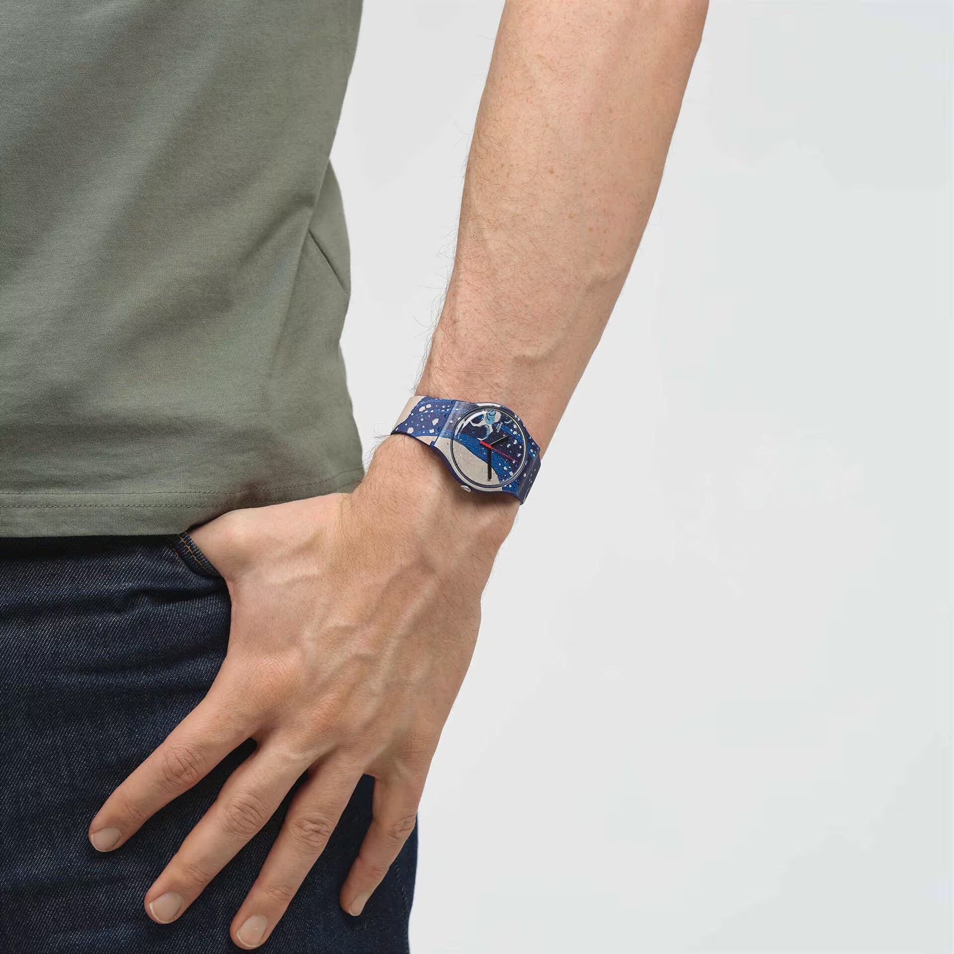 Orologio THE GREAT WAVE BY HOKUSAI & ASTROLABE Swatch