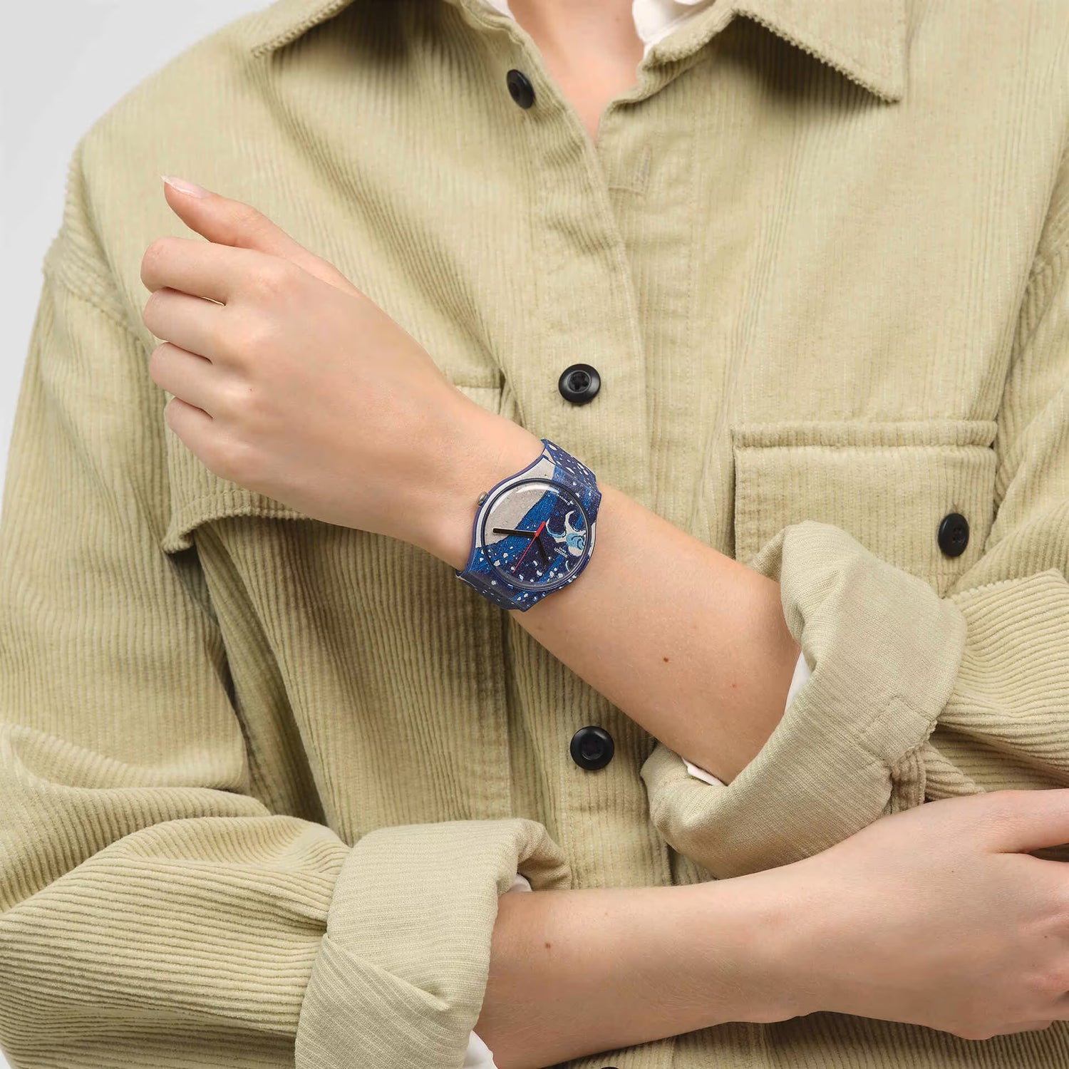 Orologio THE GREAT WAVE BY HOKUSAI & ASTROLABE Swatch