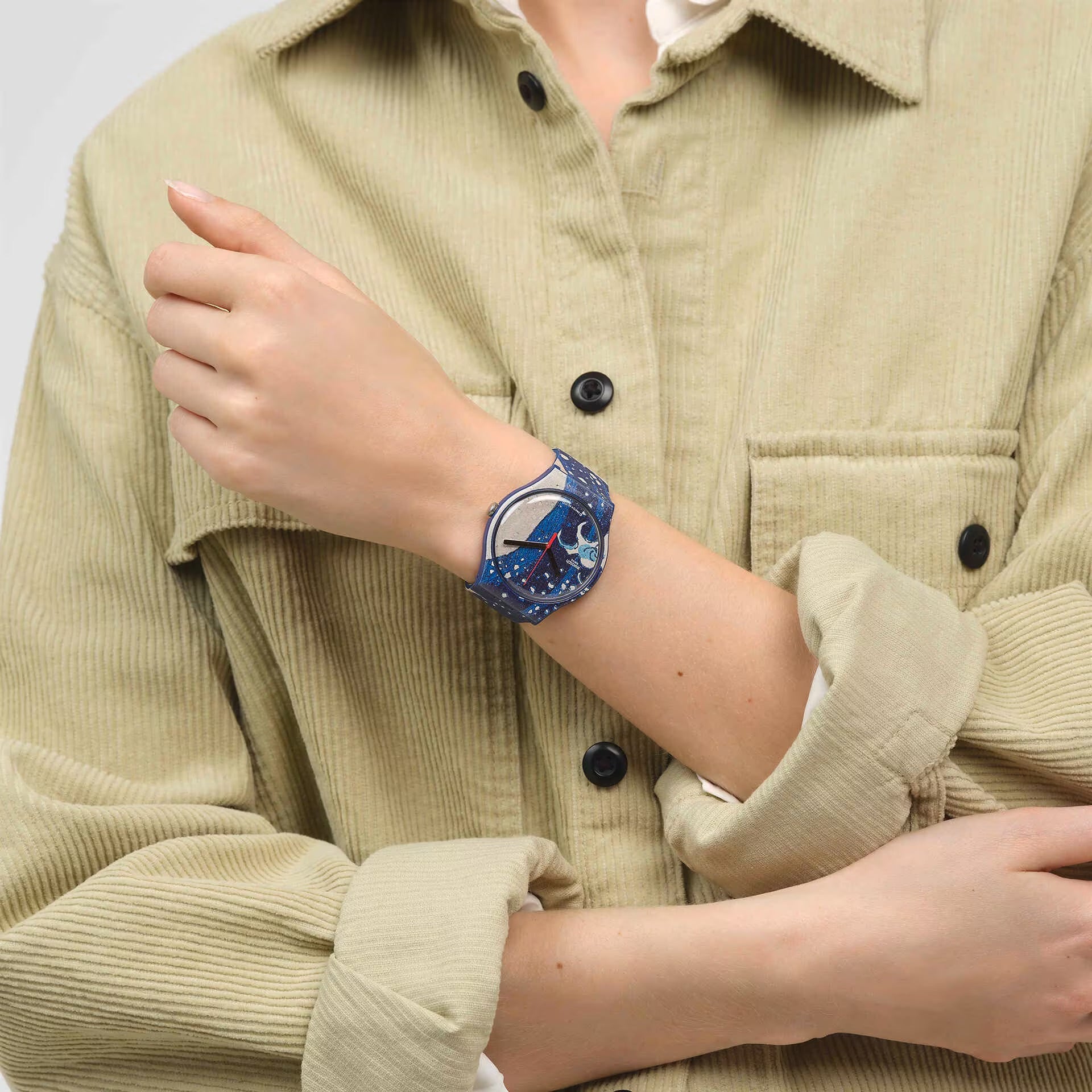 Orologio THE GREAT WAVE BY HOKUSAI & ASTROLABE Swatch