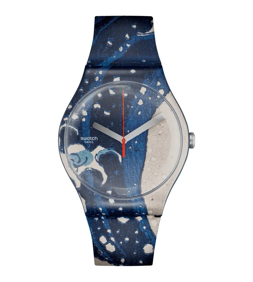 Orologio THE GREAT WAVE BY HOKUSAI & ASTROLABE Swatch