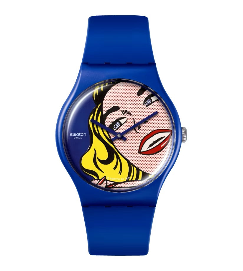 Orologio GIRL BY ROY LICHTENSTEIN, THE WATCH Swatch
