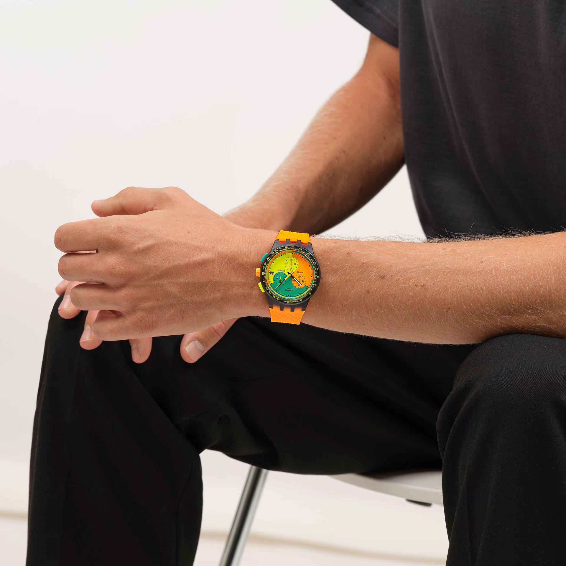 SWATCH NEON SIGNAL FLAG