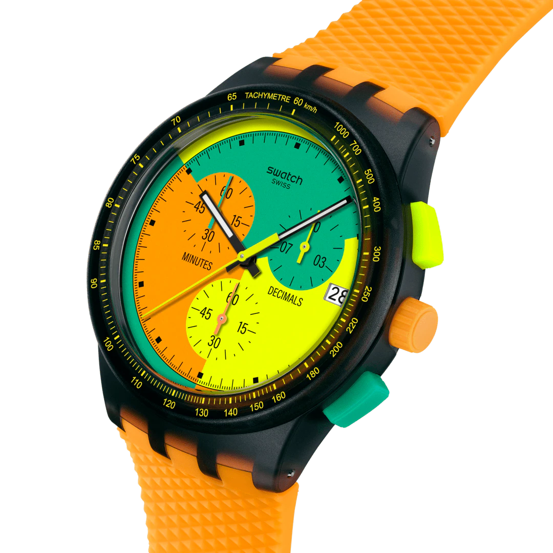 SWATCH NEON SIGNAL FLAG