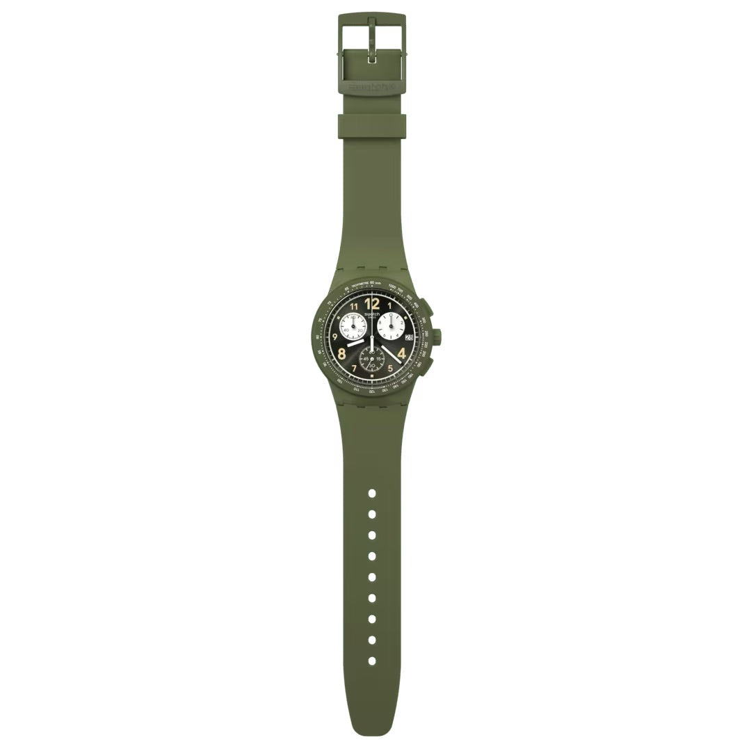 Orologio NOTHING BASIC ABOUT GREEN Swatch