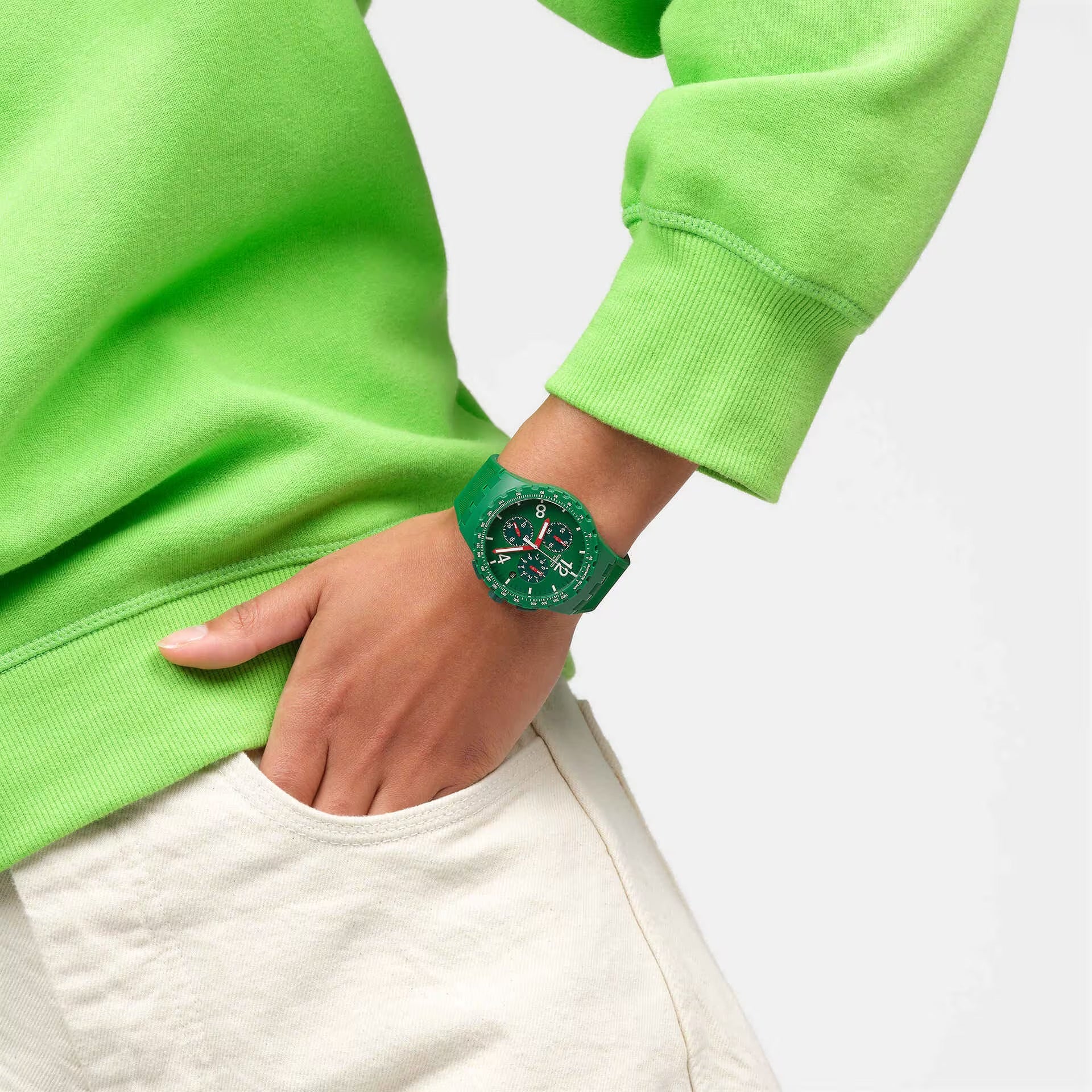 Orologio PRIMARILY GREEN Swatch