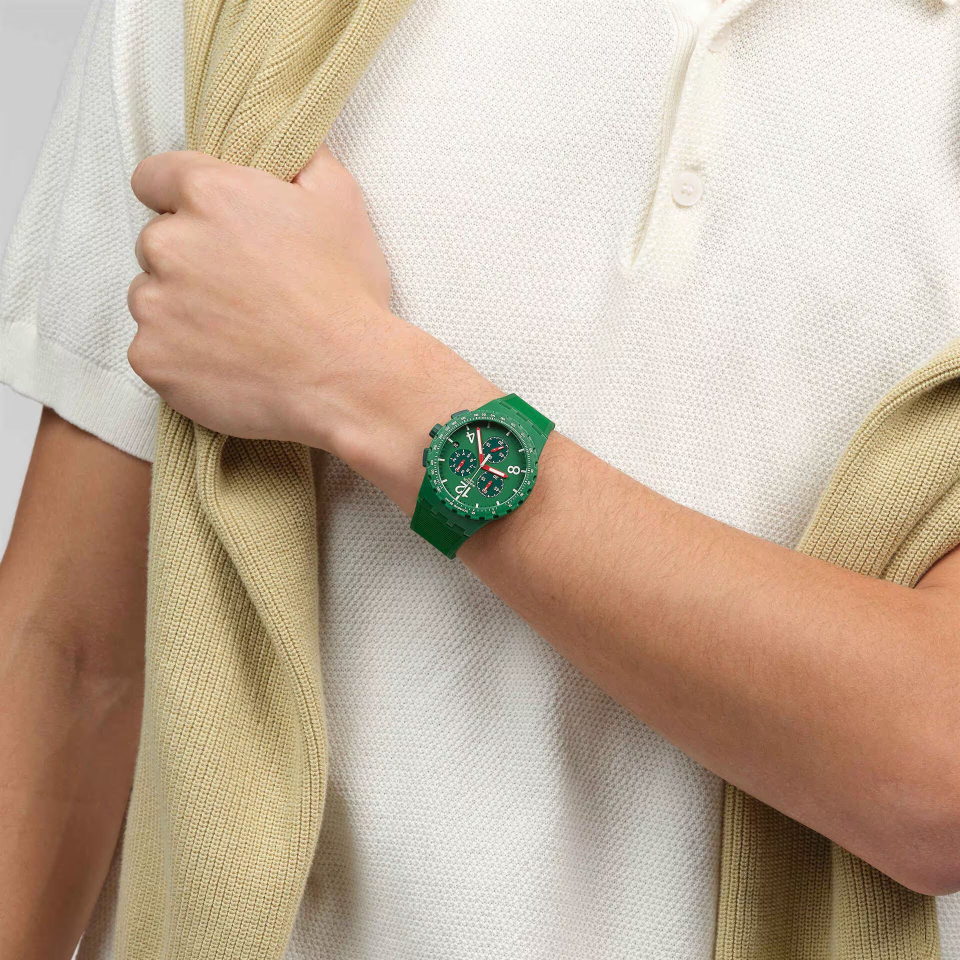 Orologio PRIMARILY GREEN Swatch