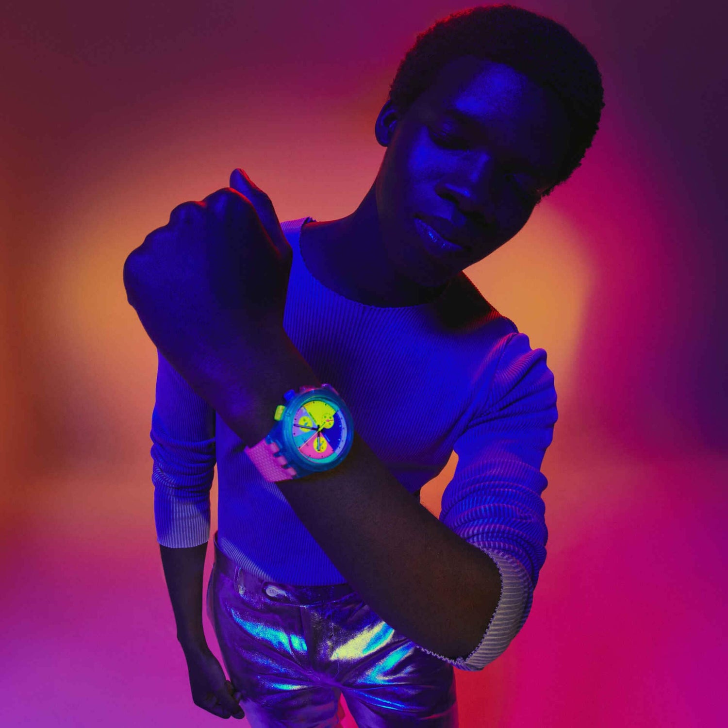 Orologi SWATCH NEON FLASH ARROW Swatch