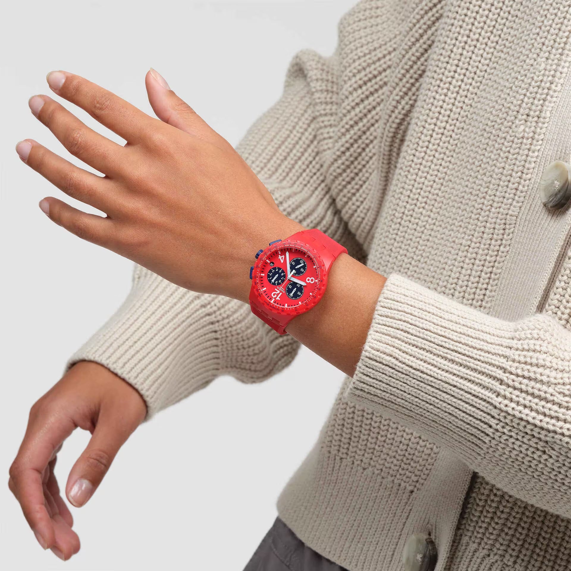 Orologio PRIMARILY RED Swatch