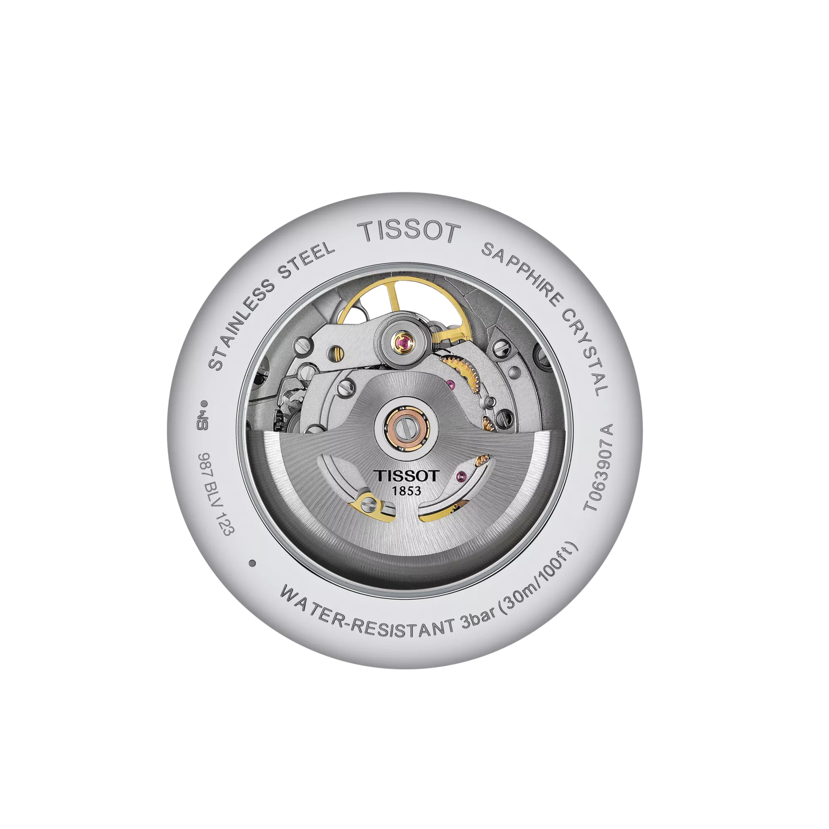 Orologio TISSOT Tradition Powermatic 80 Open Heart