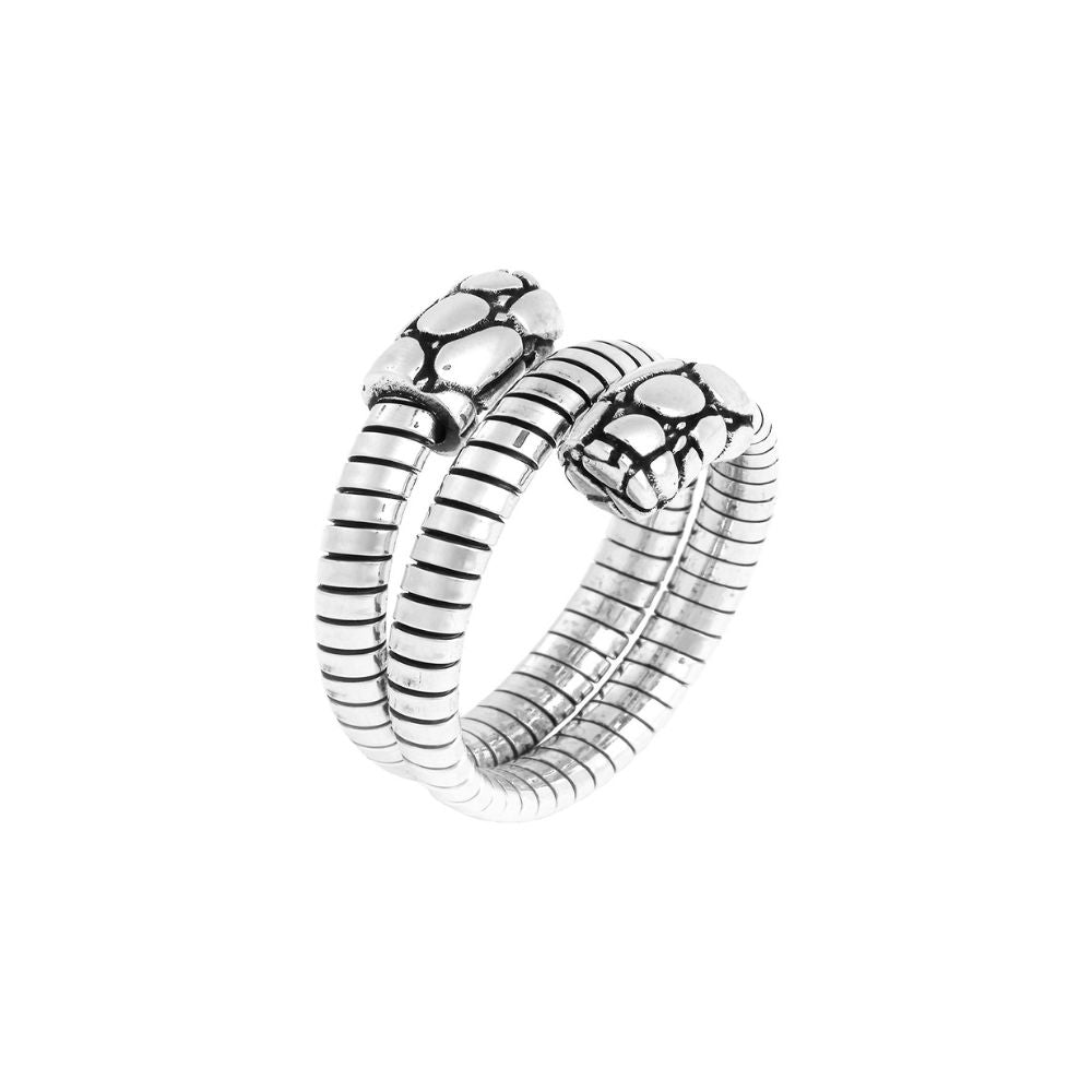 Anello TUBOGAS CROCO DOPPIO Giovanni Raspini